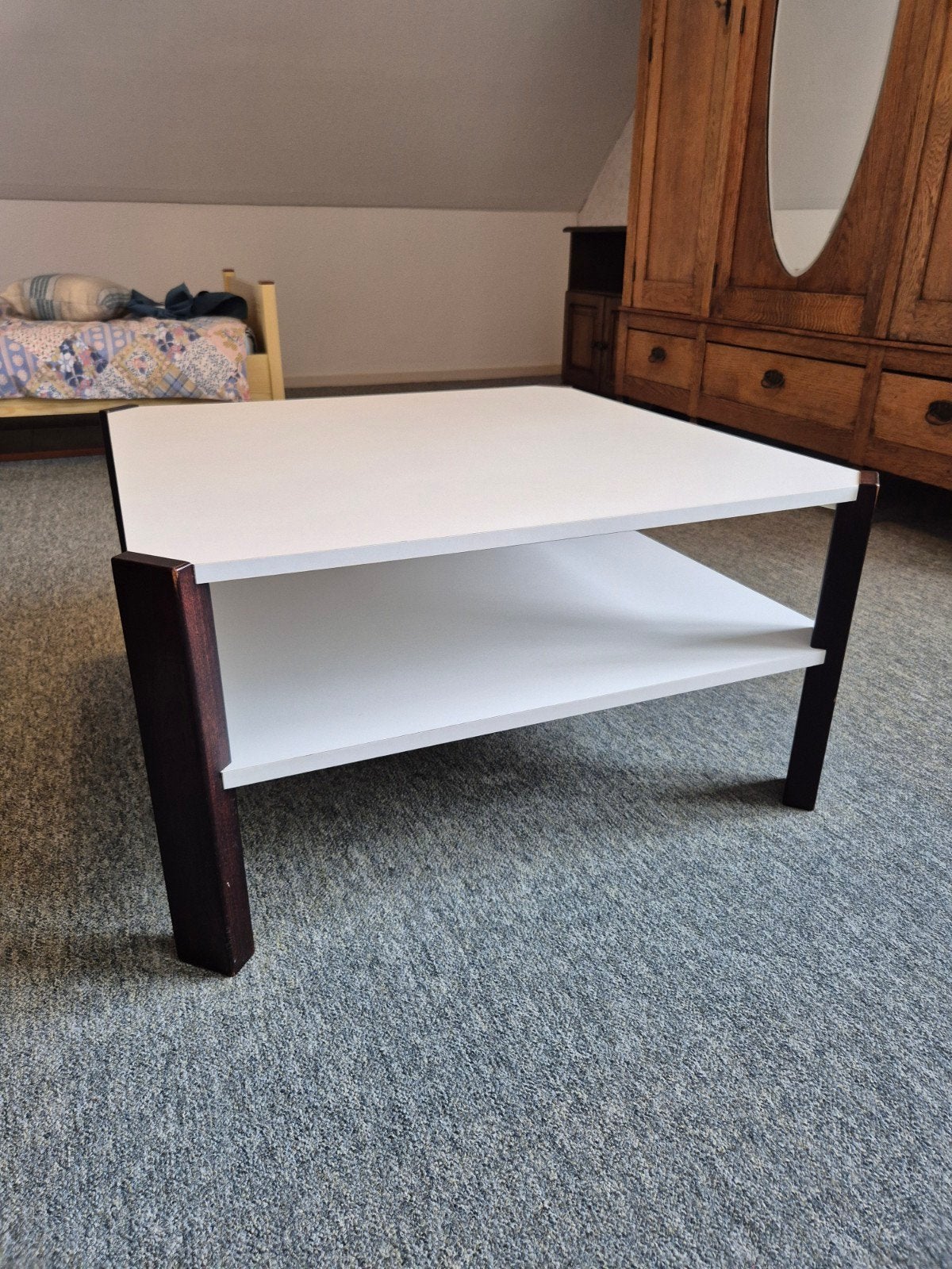 vintage salontafel, Huis en Inrichting, Ophalen, Vierkant, 50 tot 100 cm, 50 tot 100 cm