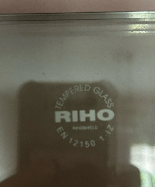 Douchewand Riho met chroom bevestigen, Ophalen, Gebruikt, 100 tot 150 cm, Overige typen