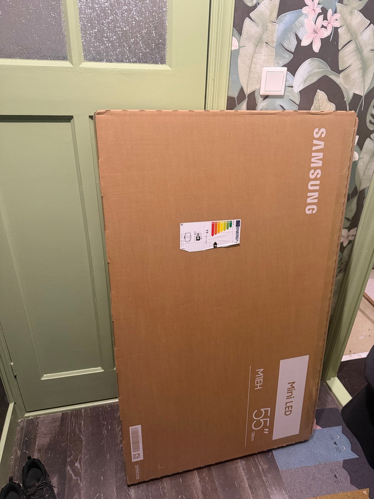 Samsung Mini LED 55 inch Smart TV - Nieuw in doos, Ophalen, LED, Nieuw, 100 Hz