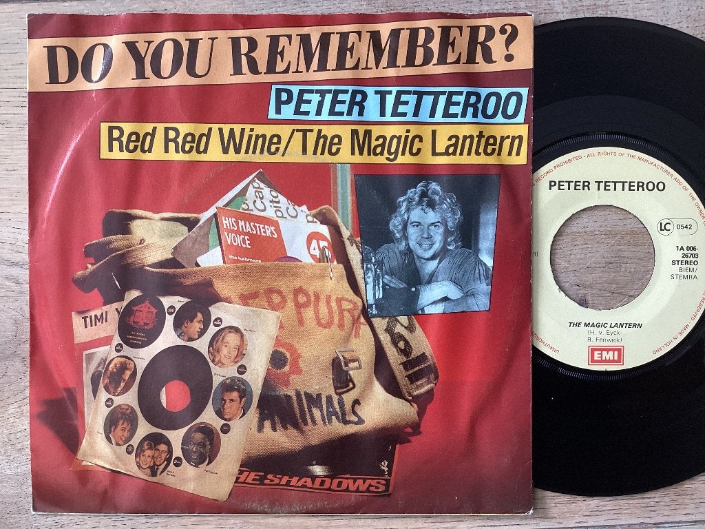 Peter Tetteroo (do you remember ?), Cd's en Dvd's, Vinyl Singles, Fotohoes, Gebruikt, 7 inch, Ophalen of Verzenden