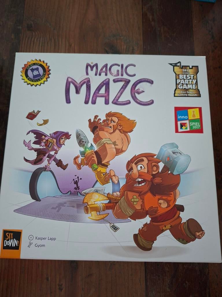 Magic Maze Bordspel - Winnaar Best Party Game 2017, Hobby en Vrije tijd, Gezelschapsspellen | Bordspellen, Vijf spelers of meer