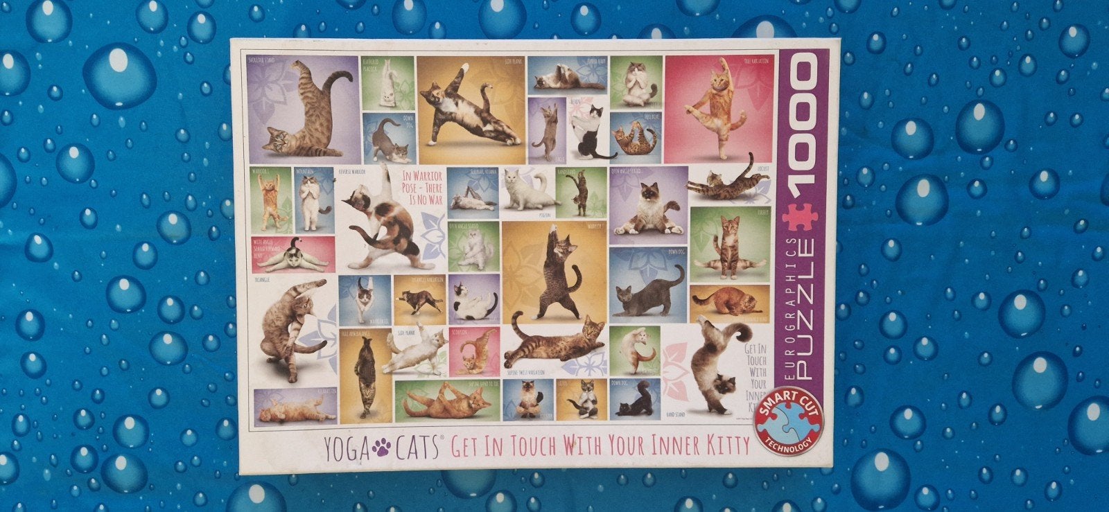 Yoga Cats Legpuzzel 1000 stukjes - Uniek en uitdagend!, Ophalen of Verzenden