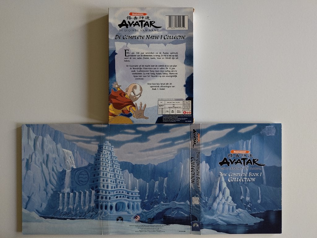 Avatar. The legend of Aang. Book 1, water, Animatie, Vanaf 6 jaar, Box/collectie, Ophalen