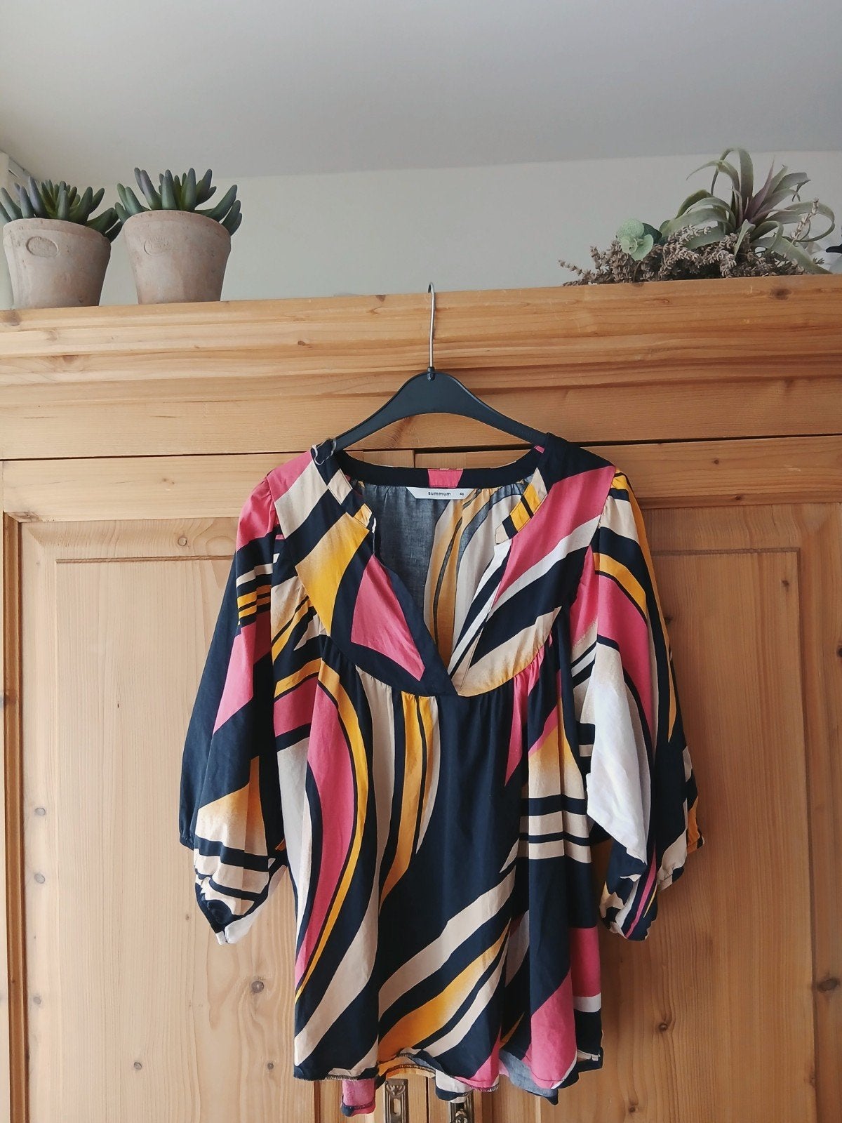 Summum blouse, maat 46, xxxl, kleurrijke print, multicolor
M, Kleding | Dames, Blouses en Tunieken, Ophalen of Verzenden, Zo goed als nieuw