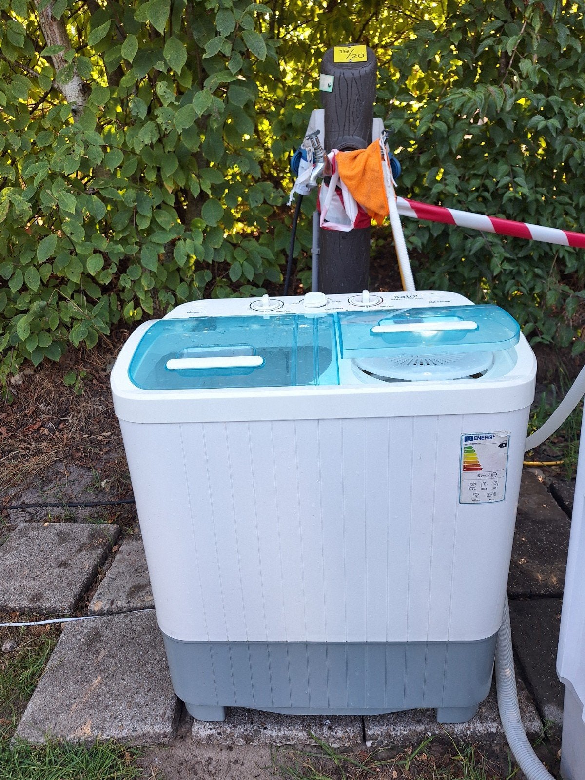 camping wasmachine, Ophalen, Minder dan 85 cm, Minder dan 4 kg, Minder dan 1200 toeren