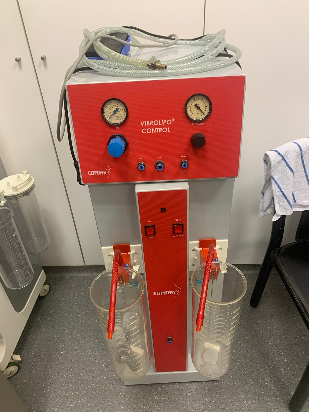 Euromi Vibrolipo Control Liposuctie Apparaat, Ophalen, Gebruikt, Overige typen