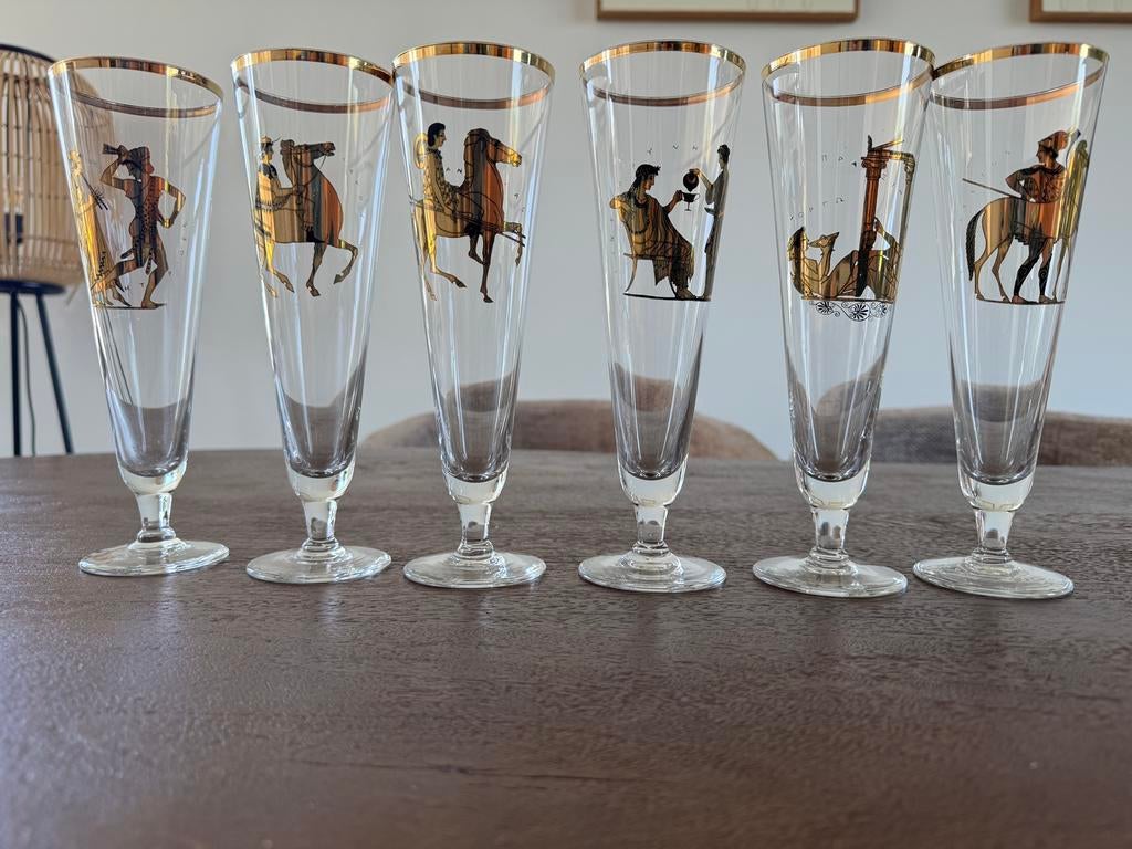 Luxe champagne glazen, Verzamelen, Ophalen of Verzenden, Zo goed als nieuw, Overige typen