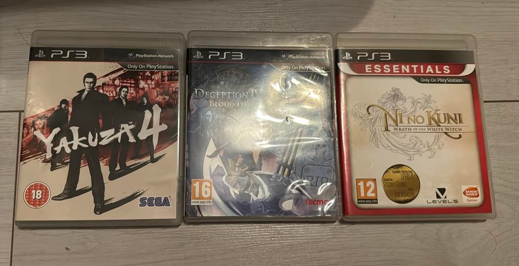 Ps3 games, Spelcomputers en Games, Games | Sony PlayStation 3, 1 speler, Ophalen of Verzenden, Gebruikt, Vanaf 12 jaar