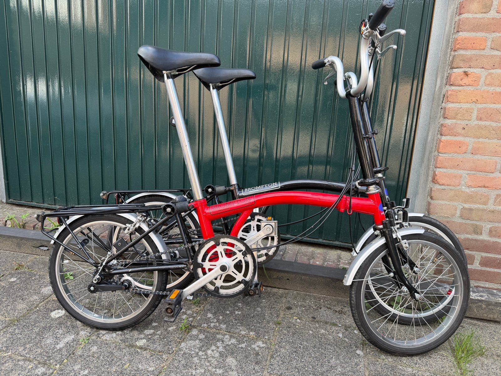 Brompton vouwfietsen, Fietsen en Brommers, Ophalen, Brompton, 16 tot 18 inch, Versnellingen
