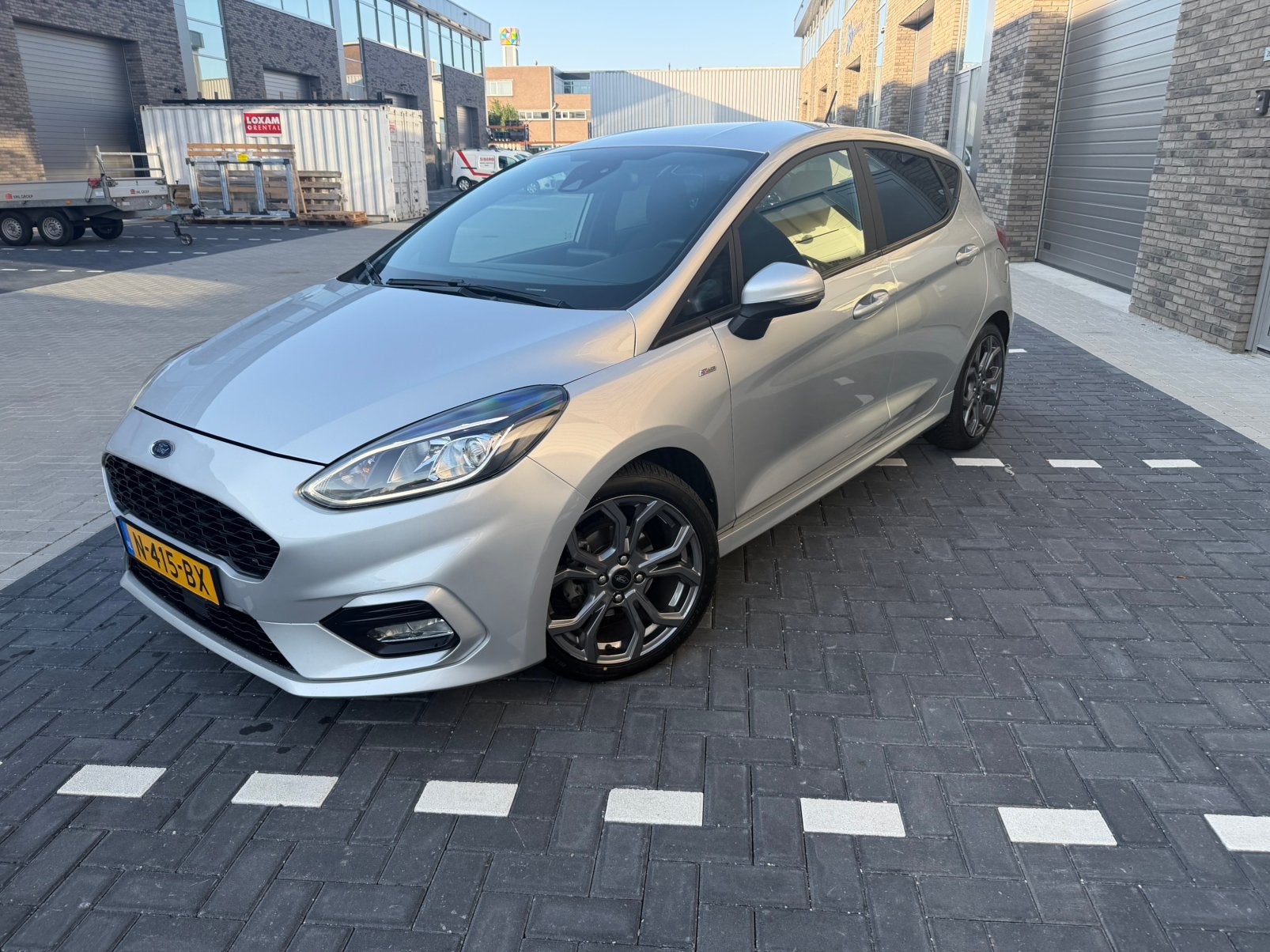 Ford Fiesta 1.0 Ecoboost 125pk 5dr 2021 Grijs NL Auto, Voorwielaandrijving, Stof, 49 €/maand, Origineel Nederlands