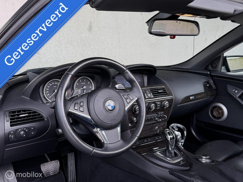 BMW 6-serie Cabrio 650i High Executive|Topstaat!|, Auto's, BMW, Automaat, Achterwielaandrijving, Gebruikt, 4 stoelen