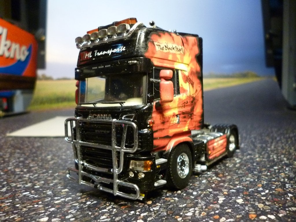 WSI Scania R5 Lengler met certificaat, Ophalen of Verzenden, Nieuw, Bus of Vrachtwagen, Wsi