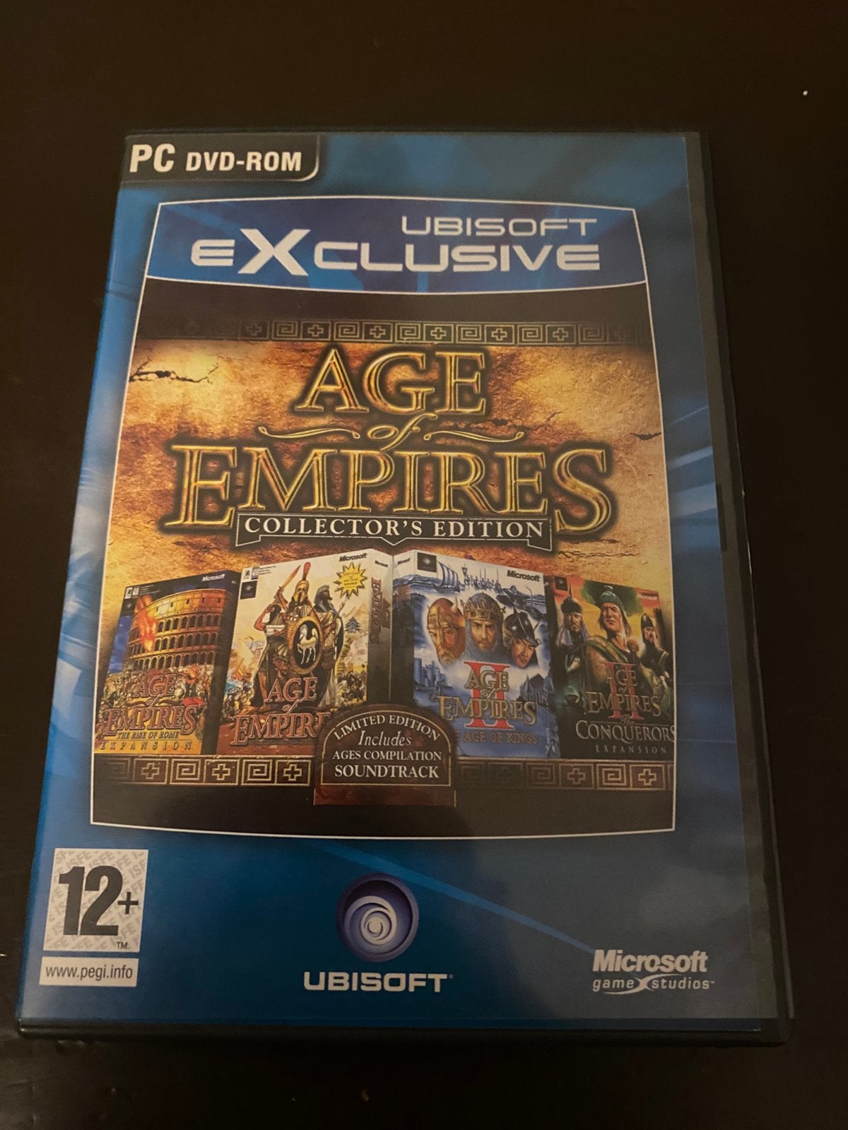 PC Game: Age of Empires 1 & 2 - Collector’s Edition (Ubisoft, 1 speler, Ophalen of Verzenden, Zo goed als nieuw, Strategie en Constructie