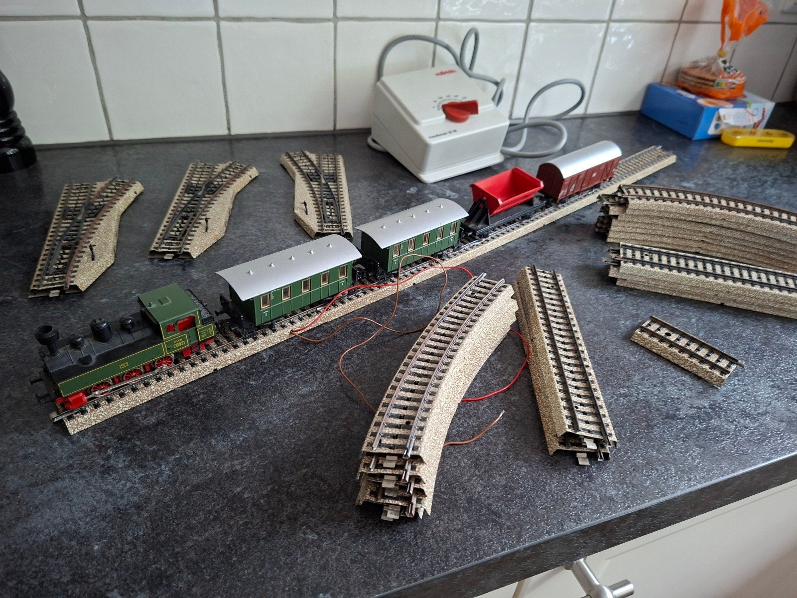 marklin treinset, Wisselstroom, Treinset, Ophalen of Verzenden, Zo goed als nieuw