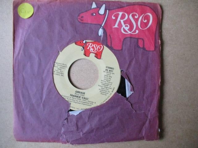 s5143 frankie valli - grease 2, Cd's en Dvd's, Vinyl Singles, Ophalen, Gebruikt, Overige genres, 7 inch