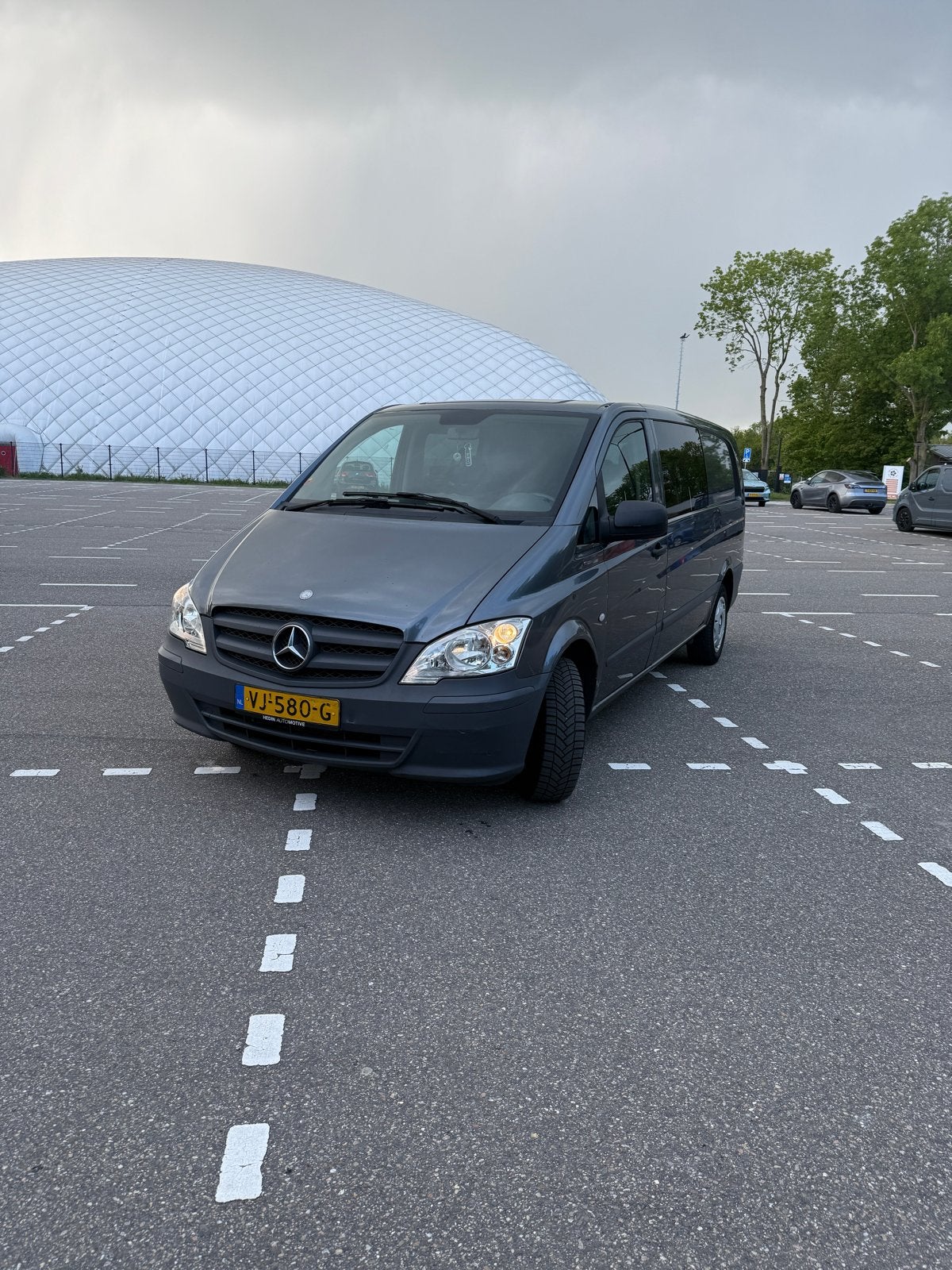 Mercedes-Benz Vito 2014 Dubbelcabine automaat BTW AUTO, Auto's, Bestelauto's, Particulier, Mercedes-Benz, Diesel, Origineel Nederlands