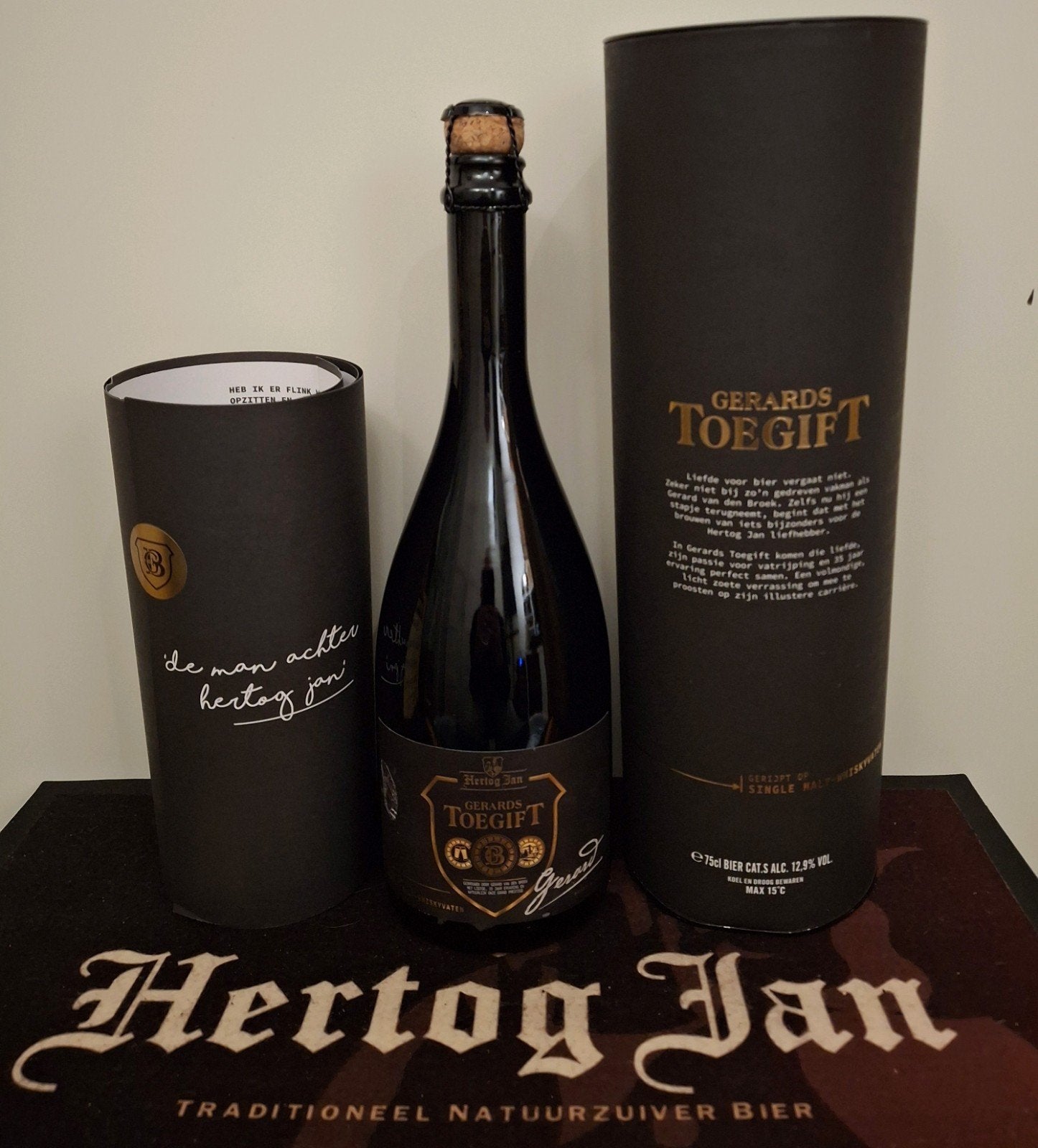 2x Hertog Jan Gerards Toegift, Verzamelen, Ophalen of Verzenden, Nieuw, Flesje(s), Hertog Jan