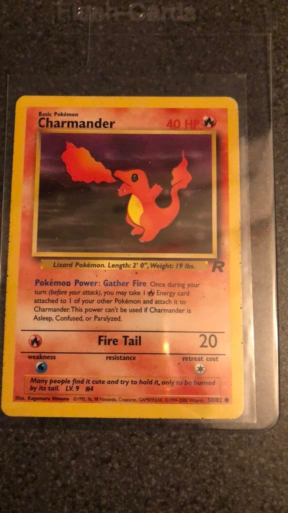 Charmander, Hobby en Vrije tijd, Verzamelkaartspellen | Pokémon, Ophalen of Verzenden, Zo goed als nieuw