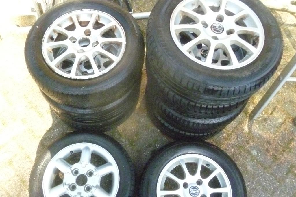 9 wielen velgen origineel Volvo V40 S40 1996 -2004, Auto-onderdelen, Banden en Velgen, Ophalen, Gebruikt, 15 inch, Velg(en)