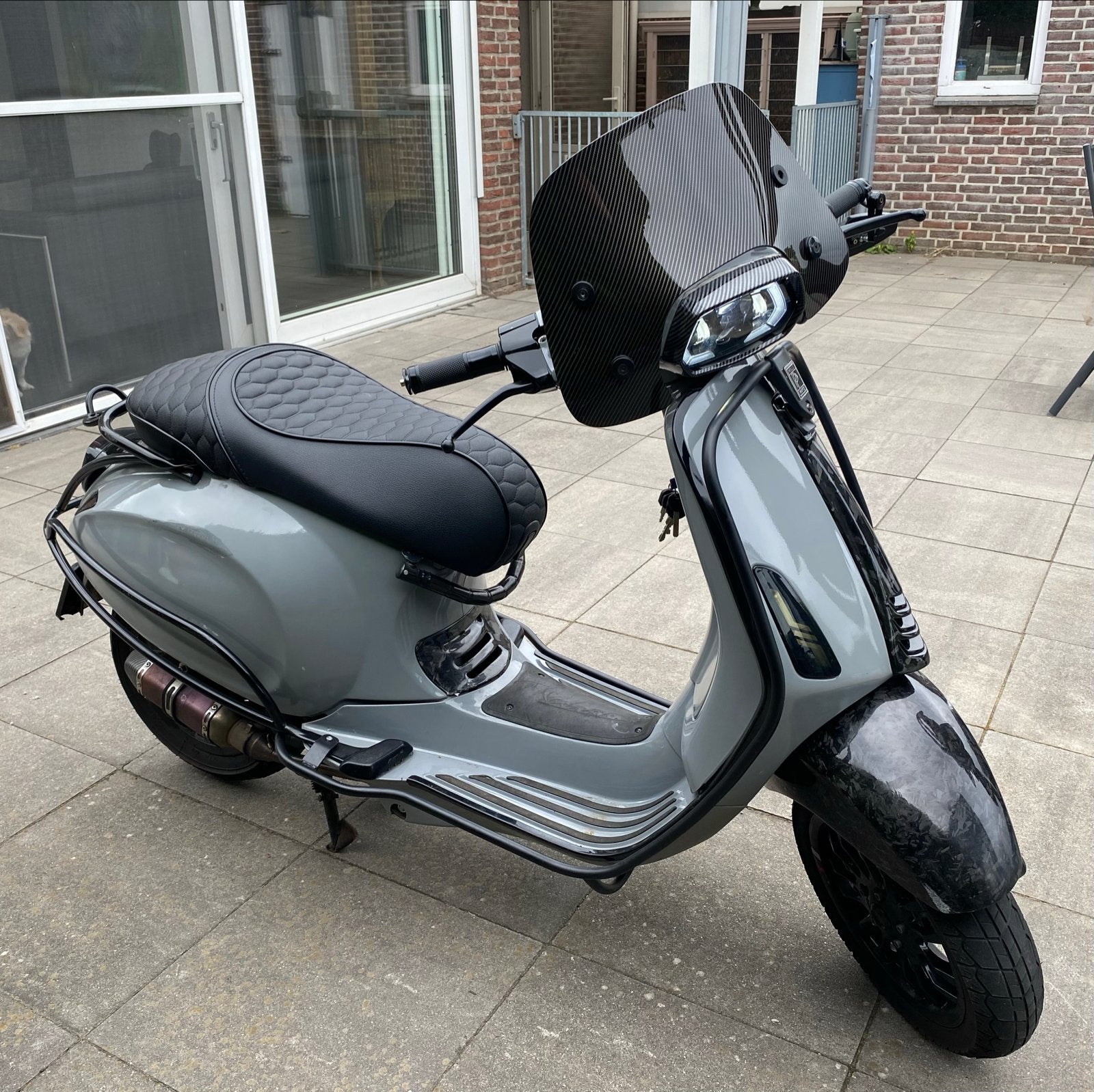 Vespa Sprint 2020- unieke details, onderhoudsbeurt, Ophalen, Gebruikt, Maximaal 45 km/u, Vespa S