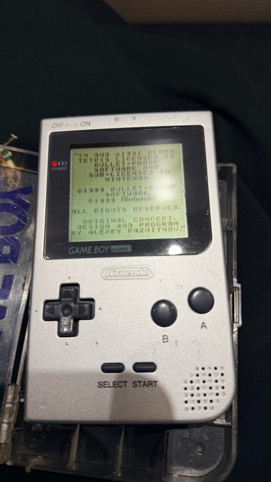 Game Boy Pocket Zilver - Klassieke Handheld Console, Ophalen of Verzenden, Gebruikt