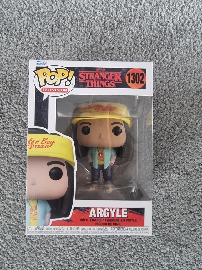 Funko pop Stranger Things Argyle, Ophalen of Verzenden, Zo goed als nieuw