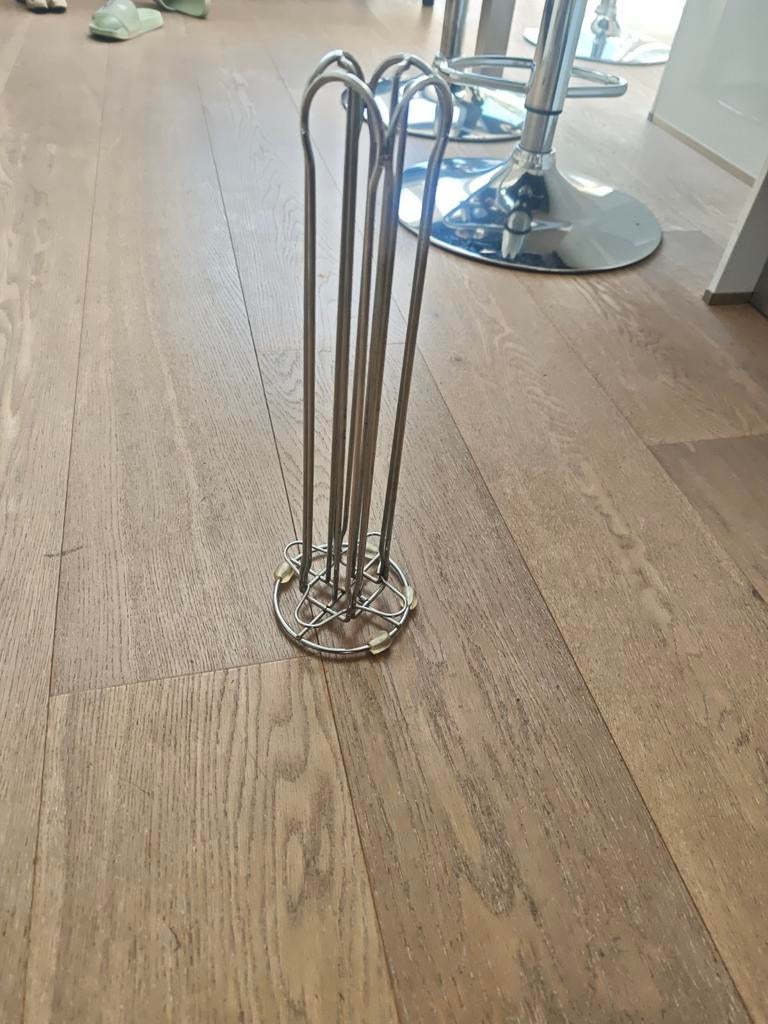 Nespresso capsules houder voor 40 cupjes - gebruikt, Zilver, Ophalen of Verzenden, Metaal, Overige typen