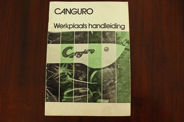 Honda Canguro 1973 bromfiets werkplaatshandleiding, Fietsen en Brommers, Handleidingen en Instructieboekjes, Gebruikt, Ophalen of Verzenden