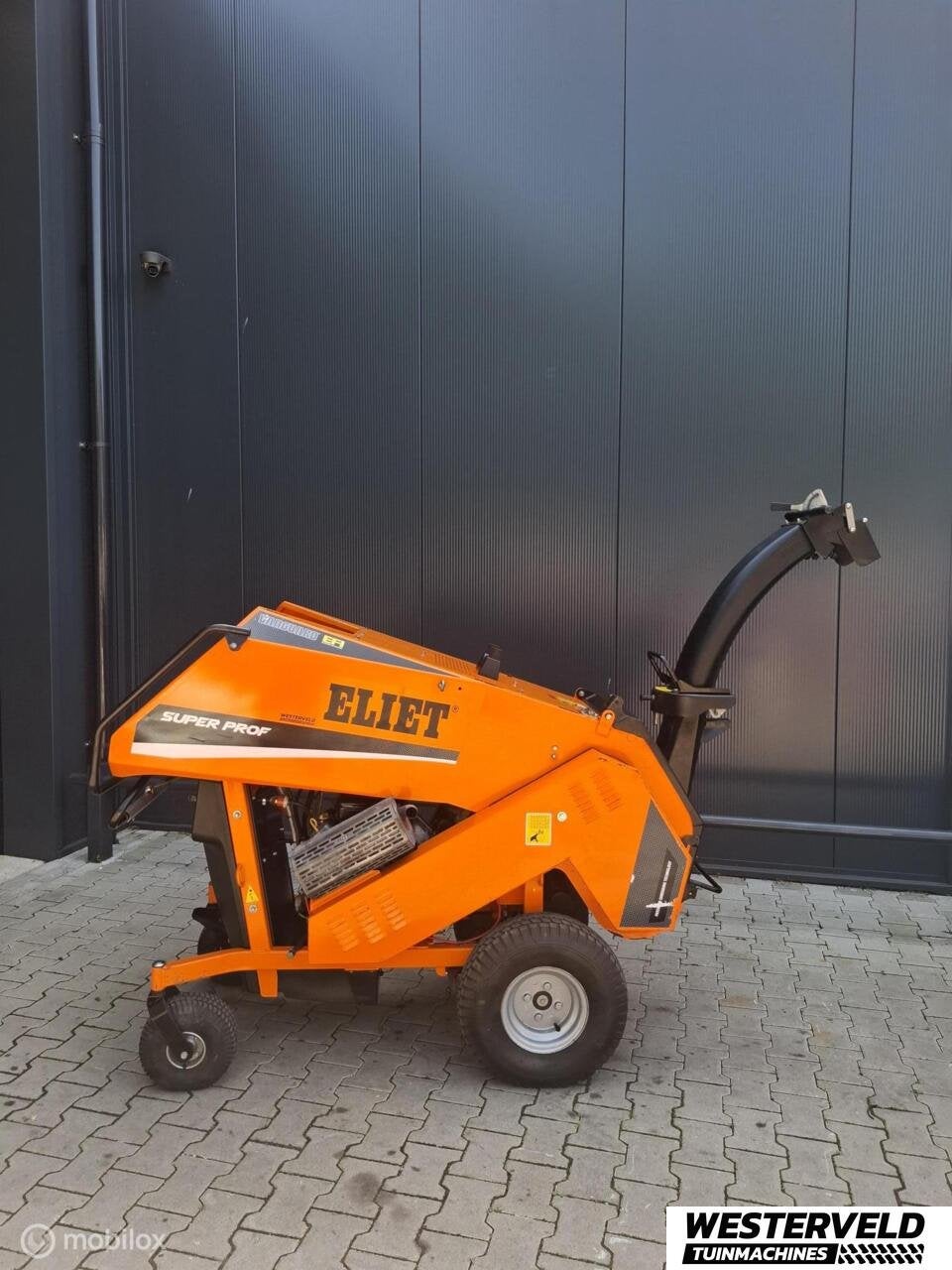 Eliet Super prof benzine hakselaar zelf rijdend, Eliet, Gebruikt, Info@westerveldtuinmachines.nl, Eliet