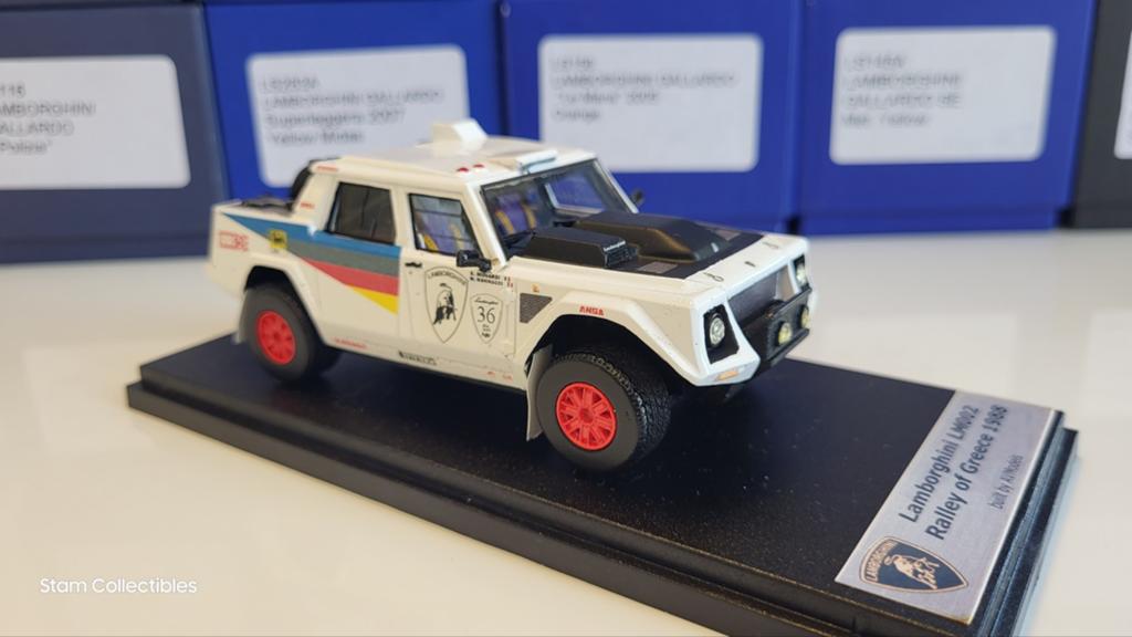 AV Models Lamborghini LM002 Ralley of Greece - 1988, Overige merken, Auto, Ophalen of Verzenden, Zo goed als nieuw
