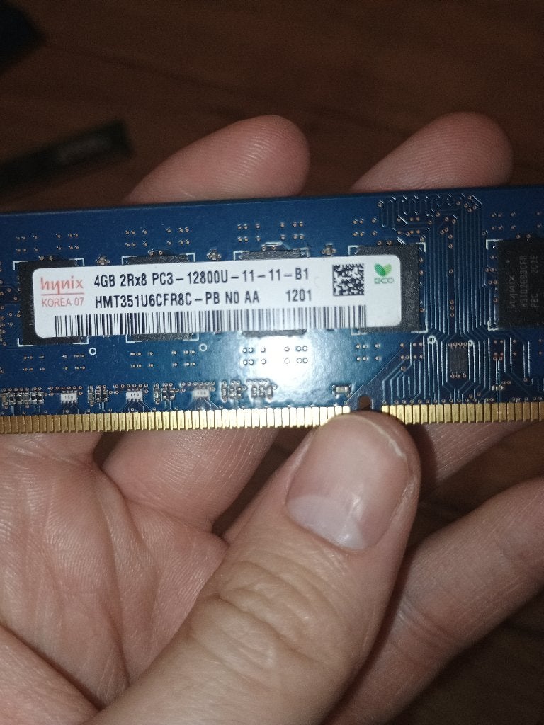 Hynix 4GB DDR3 RAM 1600Mhz (HMT351U6CFR8C-PB), Computers en Software, RAM geheugen, Gebruikt, DDR3, Ophalen of Verzenden, Desktop