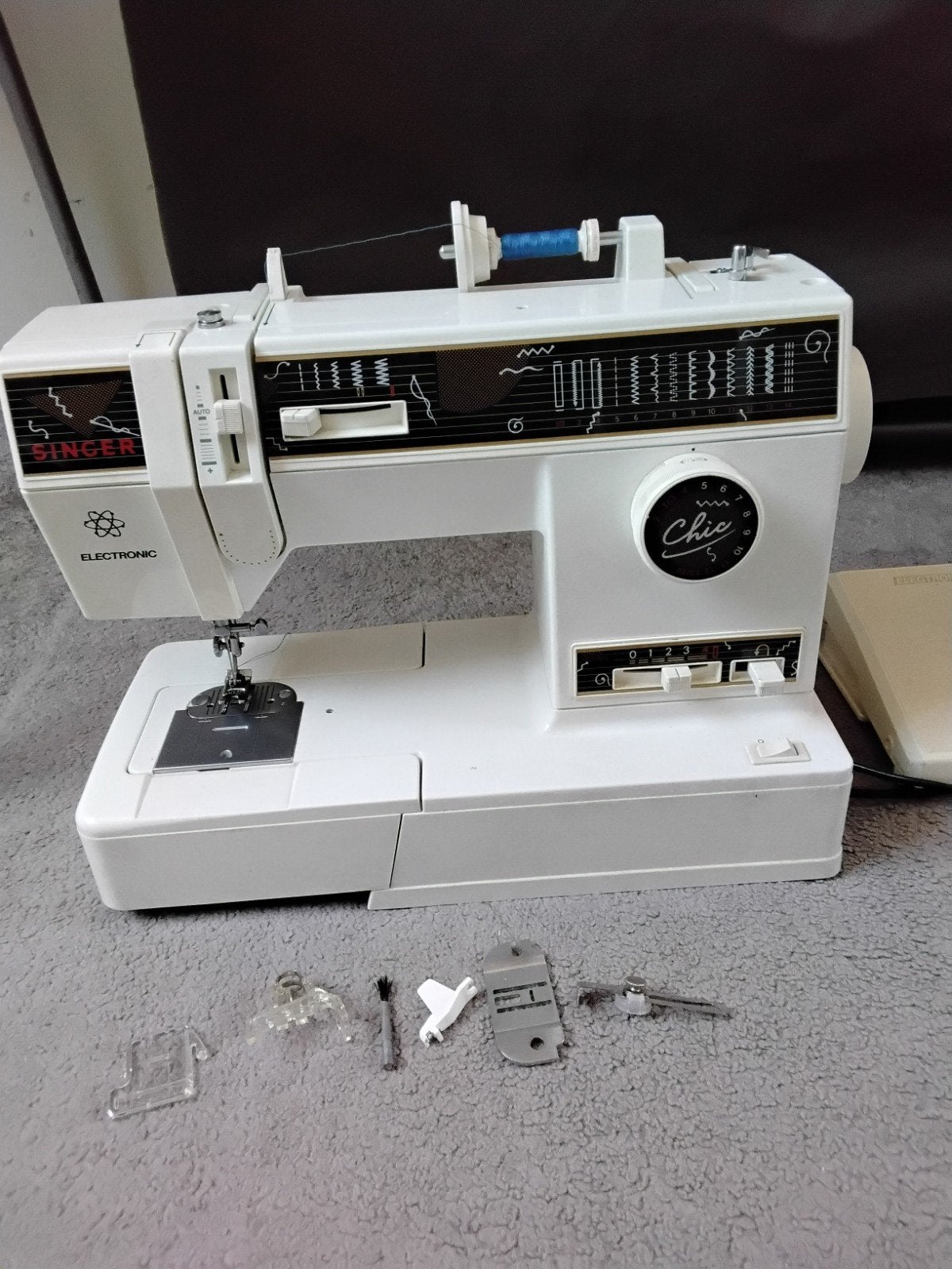 Singer Naaimachine Electronic 4662 met accessoires, Ophalen of Verzenden, Gebruikt, Naaimachine, Singer