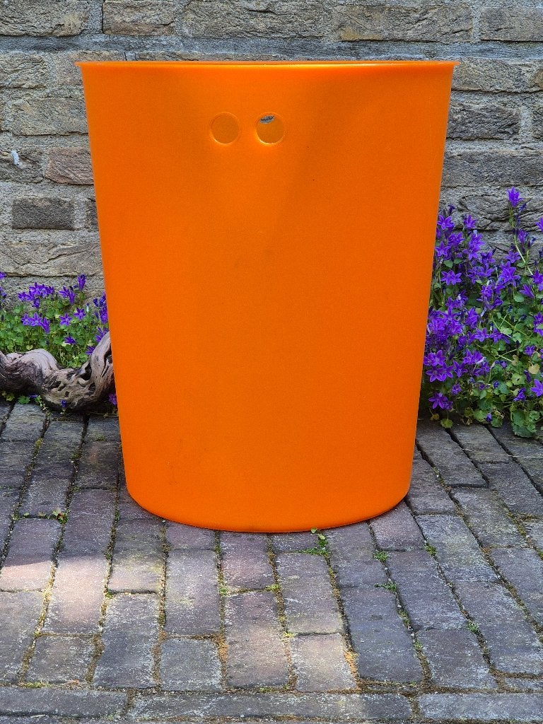 IKEA wasmand box oranje model Bibbio vintage K en M. Hagberg, Ophalen, Gebruikt, Gebruiksvoorwerp
