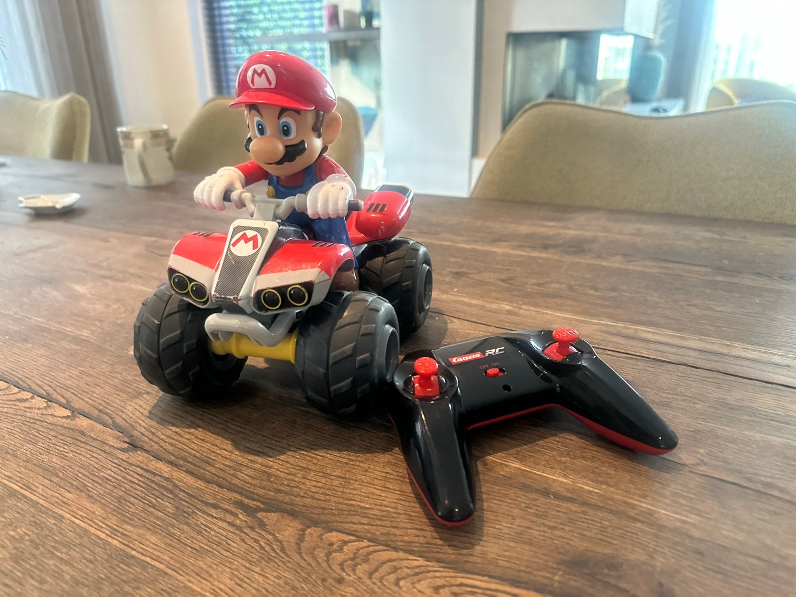Mario Kart RC - Mario op Quad, Elektro, Auto offroad, Ophalen of Verzenden, Zo goed als nieuw