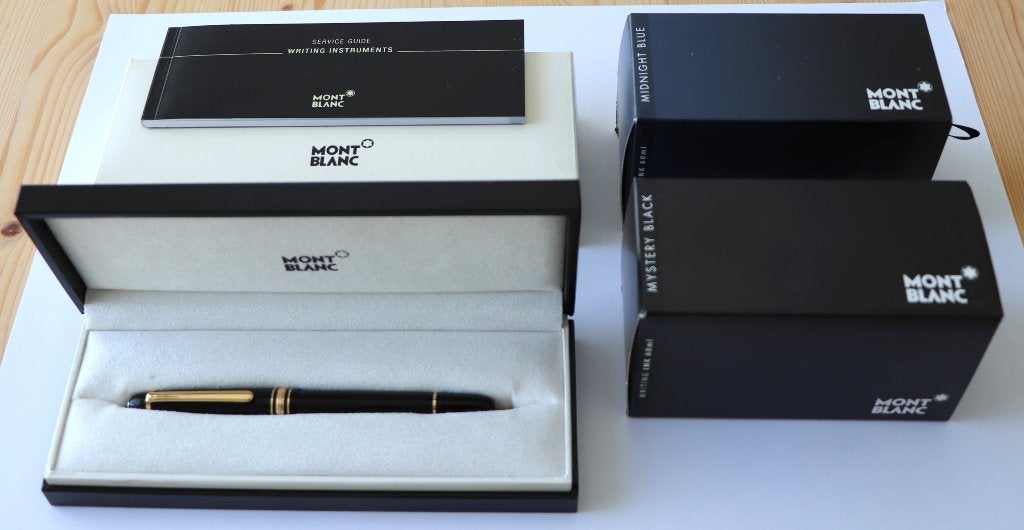 Mont blanc Meisterstück Vulpen, Ophalen of Verzenden, Vulpen, Overige merken