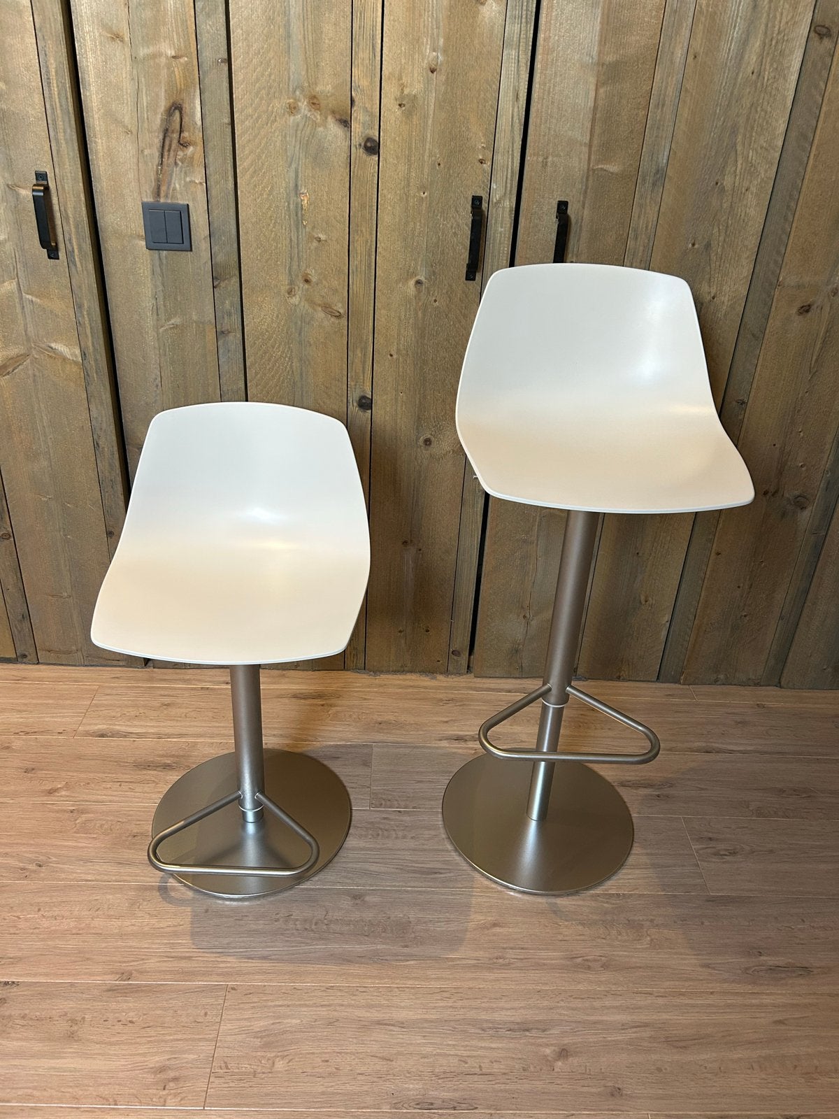 Design barkrukken Lapalma Miunn zo goed als nieuw, Ophalen, In hoogte verstelbaar, 60 tot 90 cm, Zo goed als nieuw