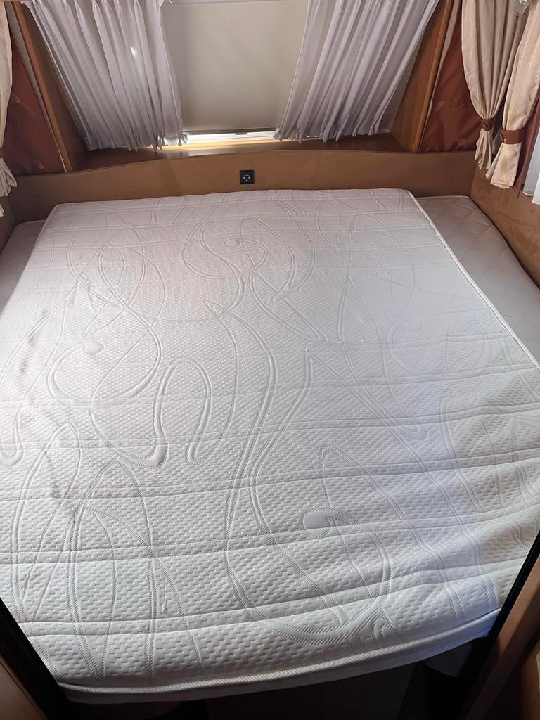 Topper 160x200, Ophalen, Gebruikt, Tweepersoons, Matras