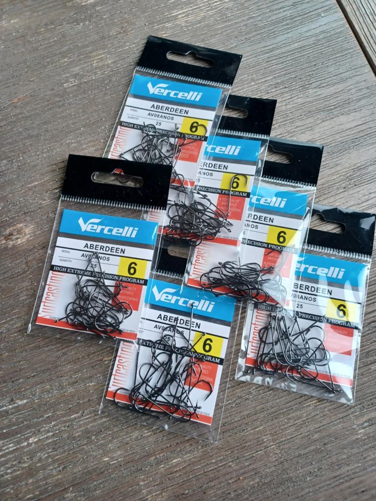 150x Vercelli abberdeen  haken nr6, Ophalen of Verzenden, Nieuw, Haak