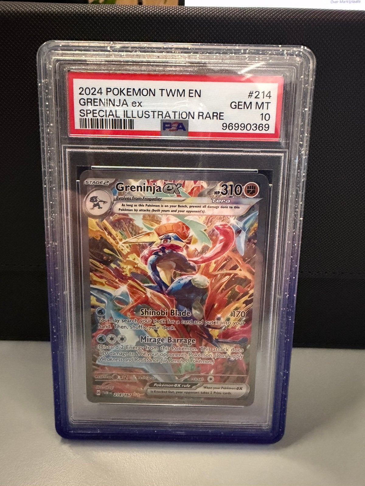 psa 10 - Greninja Twilight Masquerade TWM 214/167, Ophalen, Zo goed als nieuw
