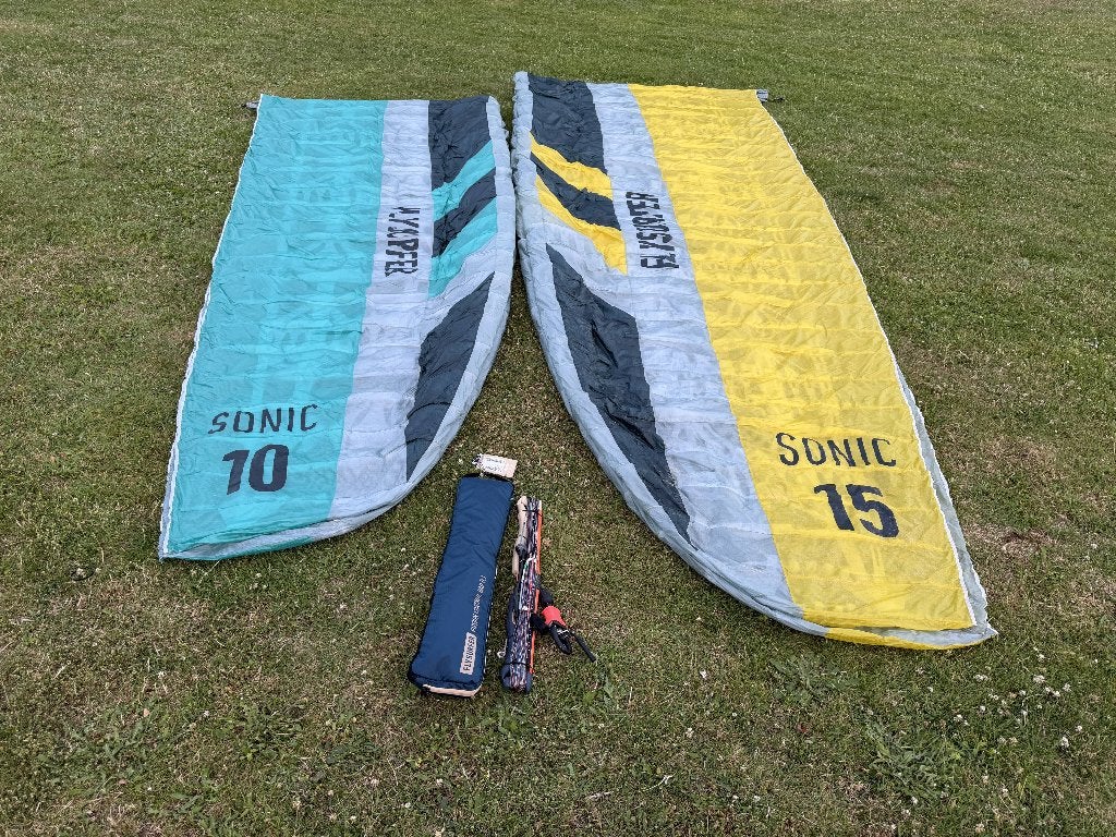 Flysurfer Sonic 4 15m, Watersport en Boten, Gebruikt, 15 m², Geen board, Ophalen of Verzenden