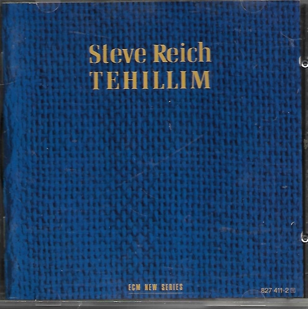 Steve Reich - Tehillim, Cd's en Dvd's, Ophalen of Verzenden, Zo goed als nieuw