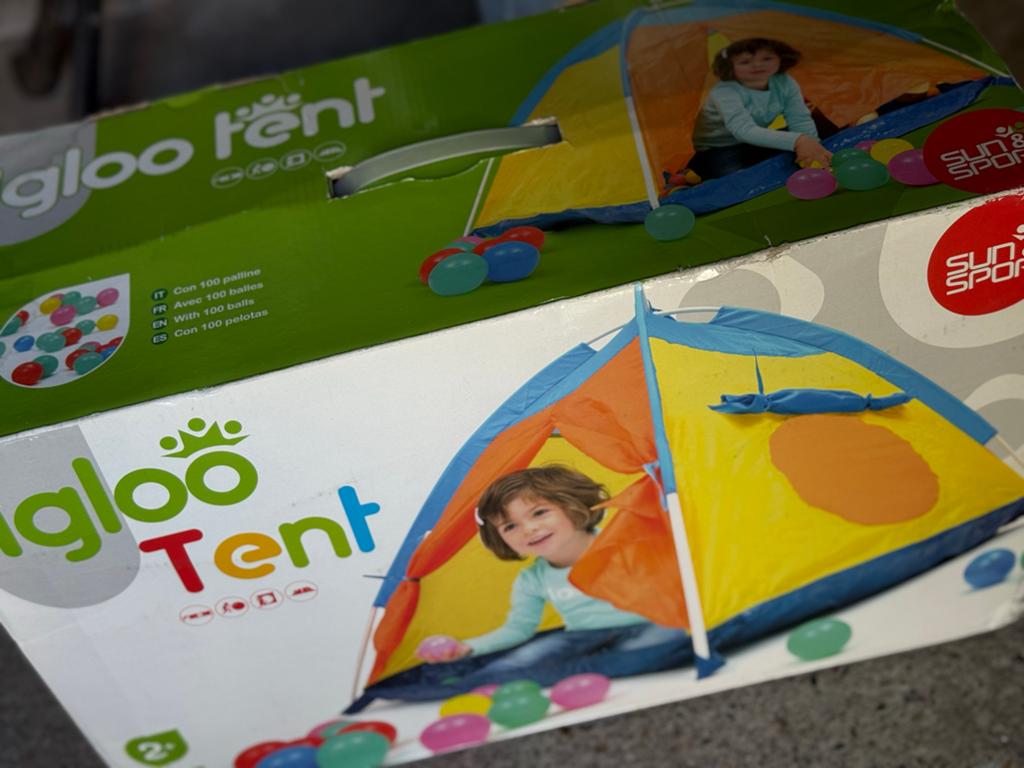 Igloo Tent Ballenbak - Nieuw in doos, Ophalen of Verzenden, Nieuw