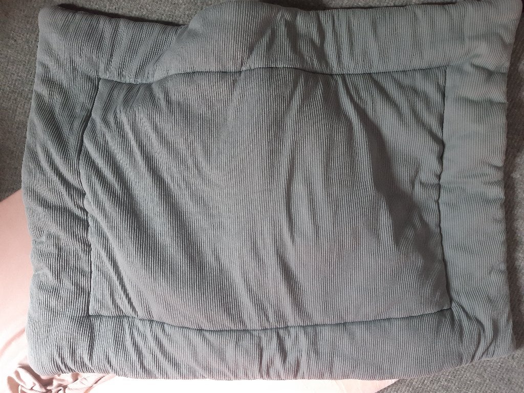 Groene met dieren Jollein box kleed, Kinderen en Baby's, Ophalen, Gebruikt, Rechthoekig, Boxkleed