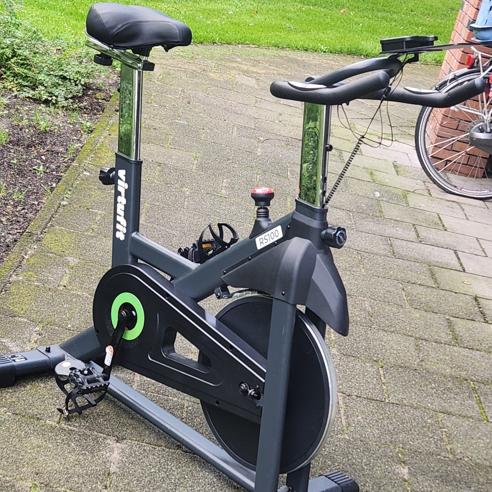 hometrainer SPINBIKE VIRTUFIT RS100 ZGAN, Sport en Fitness, Ophalen, Zo goed als nieuw, Hometrainer