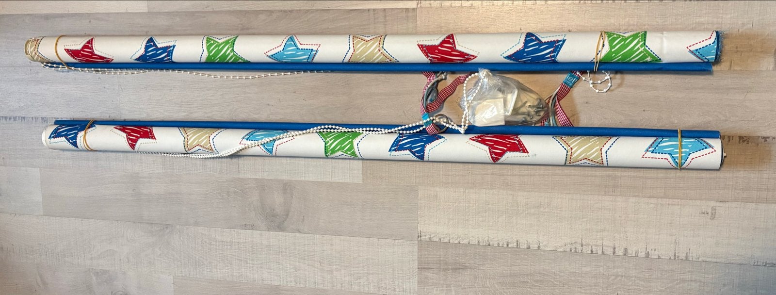 Verduisterend rolgordijn LIEF! 190x112 cm met ophangsysteem, Gebruikt, Overige merken, 190 cm, Ophalen of Verzenden