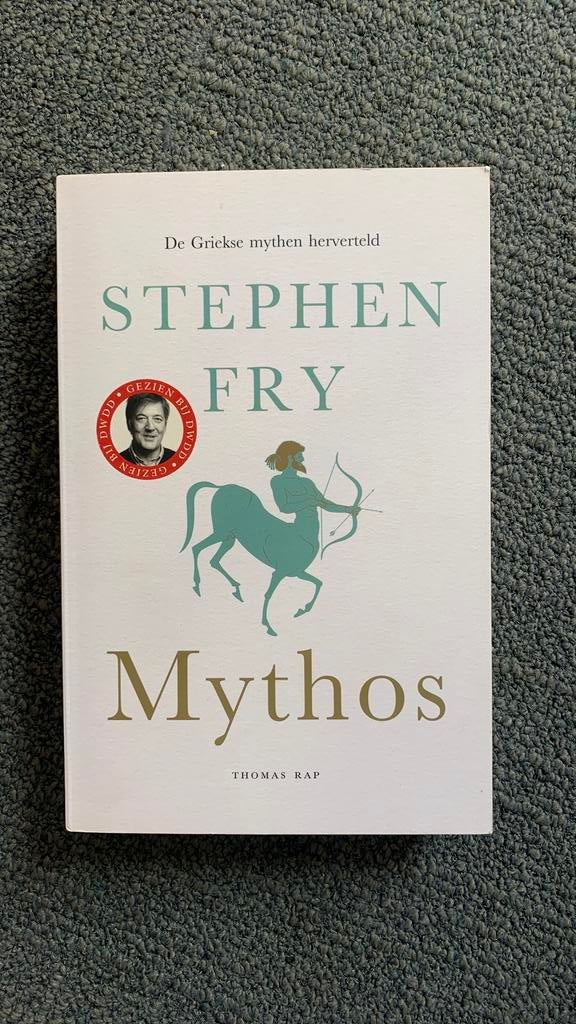Stephen Fry - Mythos, Ophalen of Verzenden, Zo goed als nieuw, Stephen Fry