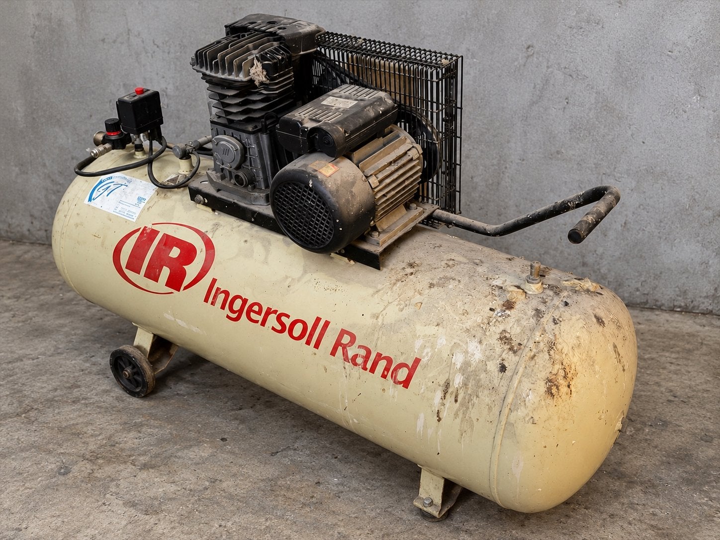 Ingersoll Rand Compressor - Goed Werkend, Ophalen, Gebruikt