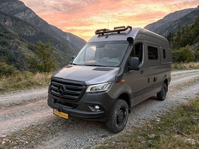Tanja Van Sprinter 4x4 V6 Iglhaut, Caravans en Kamperen, Campers, Automaat, Chemisch toilet, Buscamper of Camperbus, Bedrijf