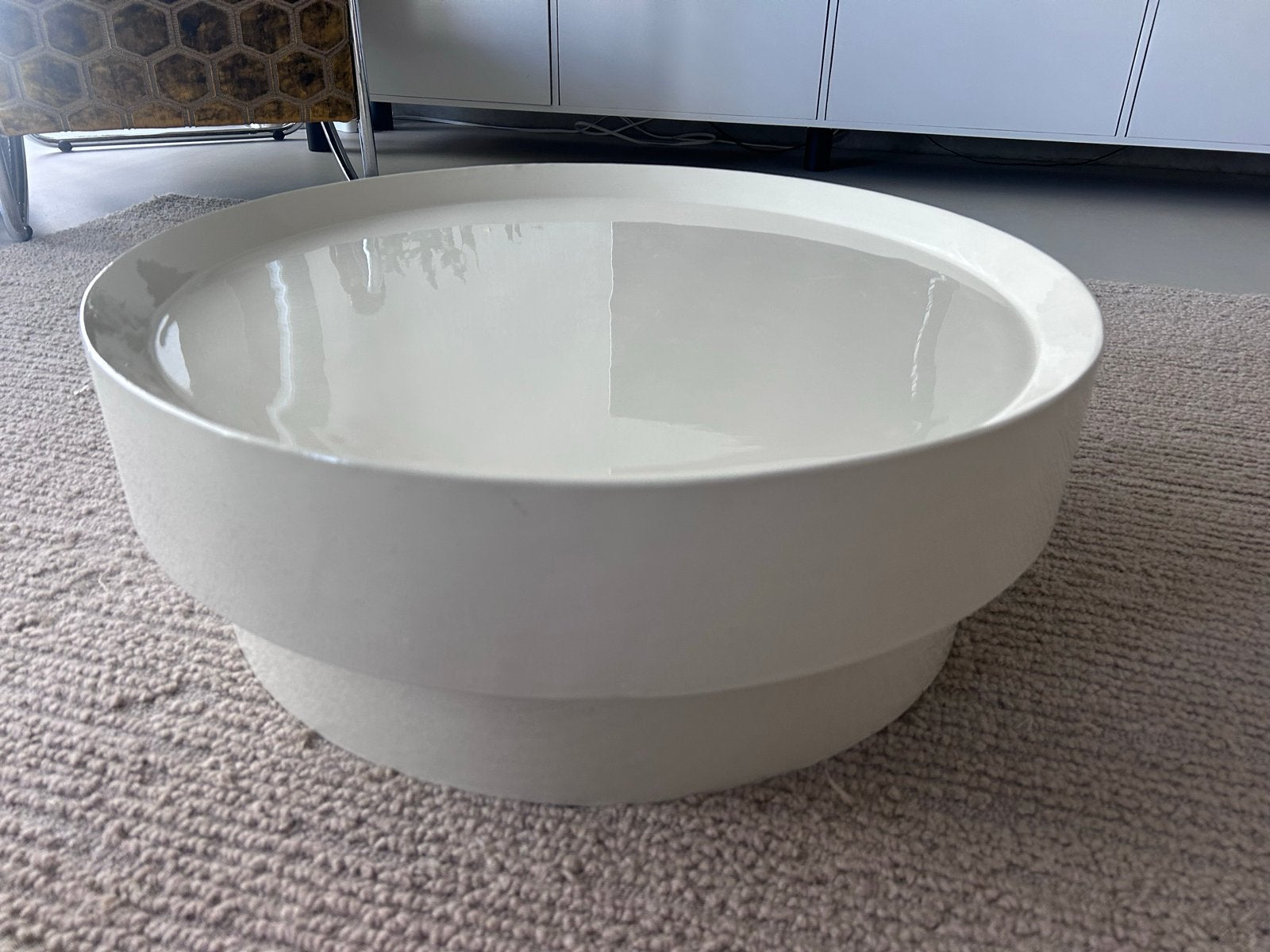 Montèl Salontafel Rond Metaal - Japandi, Modern, Minimalisti, Ophalen, Rond, 50 tot 100 cm, Zo goed als nieuw