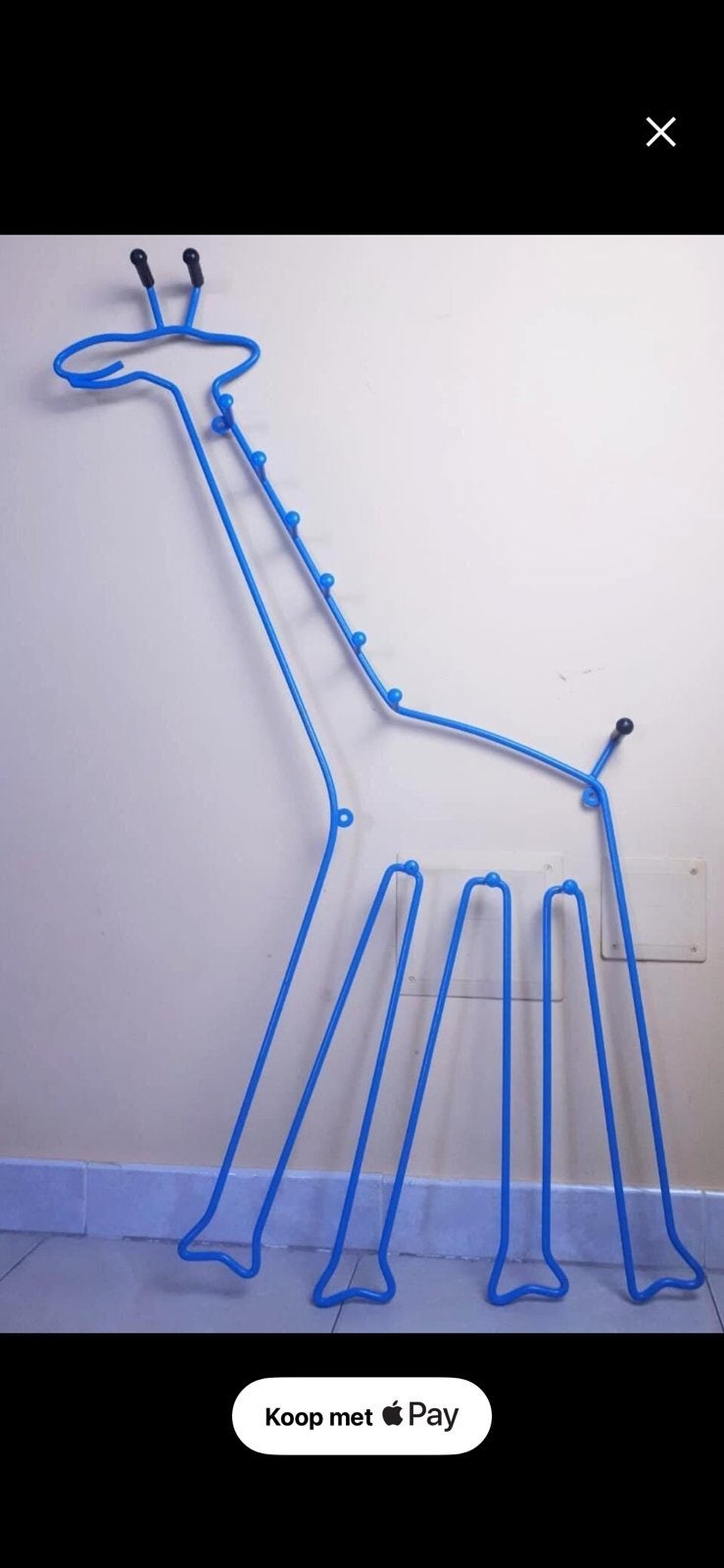 EHLÉN JOHANSSON. —  GIRAF KAPSTOK. —  1990. —  IKEA DESIGN, Ophalen